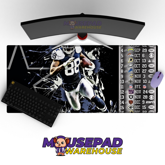 Dallas Cowboys V28 Mousepad Deskmat Mockup