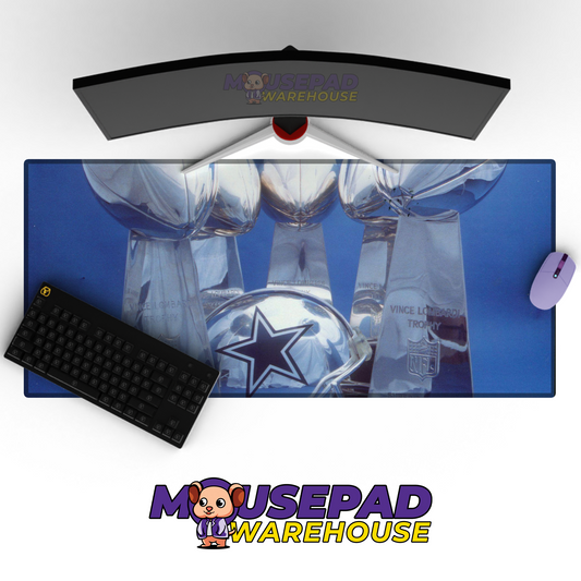 Dallas Cowboys V33 Mousepad Deskmat Mockup