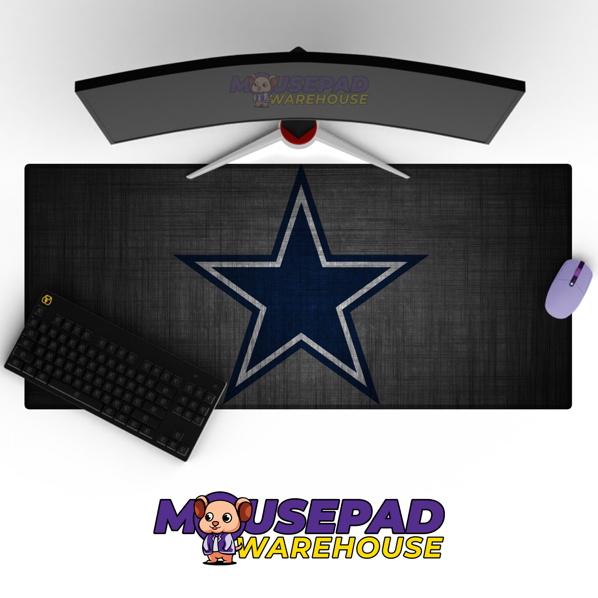 Dallas Cowboys V34 Mousepad Deskmat Mockup