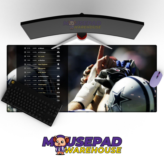 Dallas Cowboys V35 Mousepad Deskmat Mockup