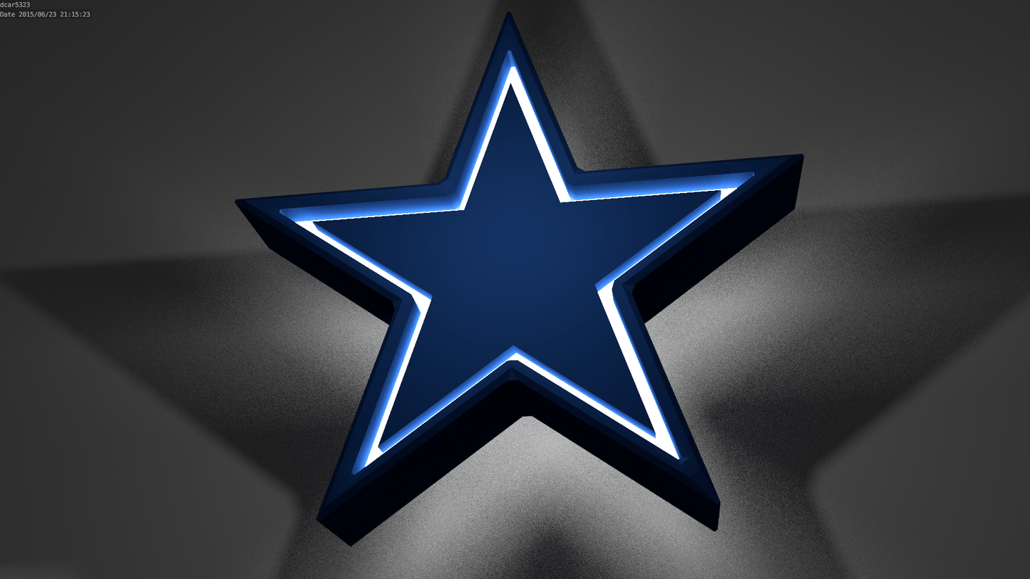 Dallas Cowboys V36 Mousepad Deskmat