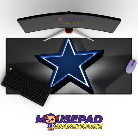 Dallas Cowboys V36 Mousepad Deskmat Mockup
