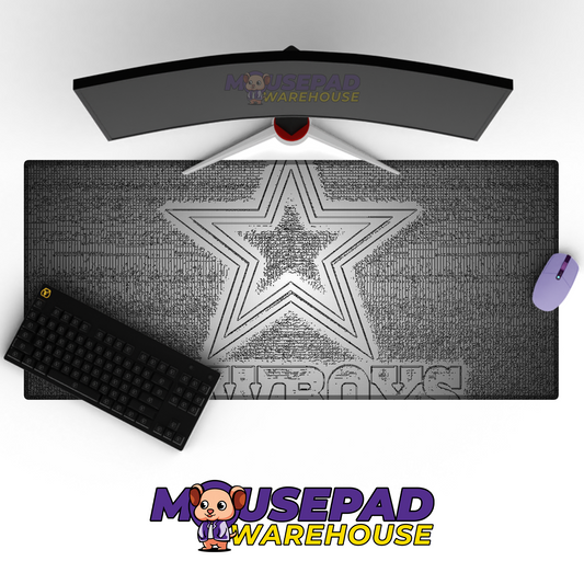 Dallas Cowboys V9 Mousepad Deskmat Mockup