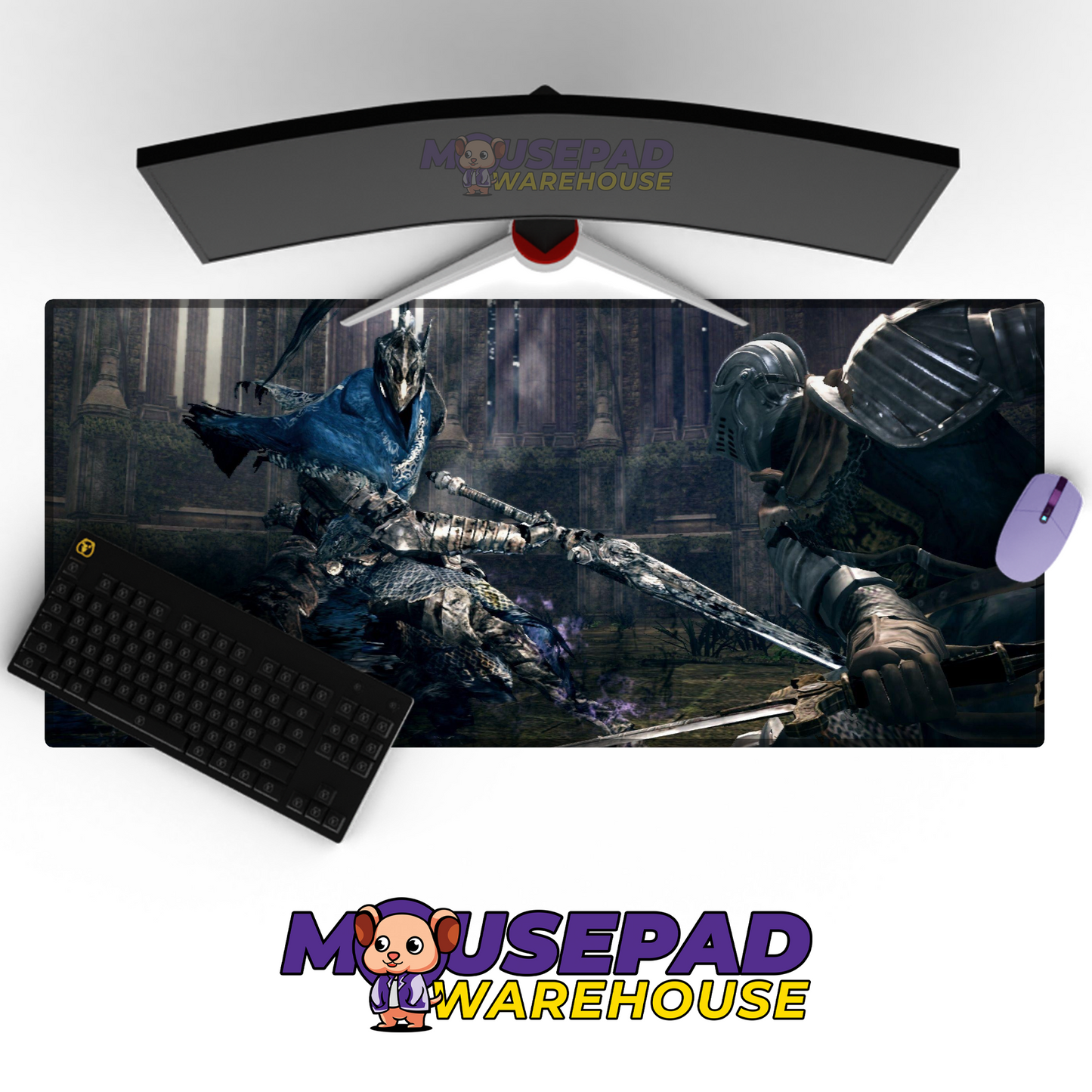 Dark Souls V10 Mousepad Mockup