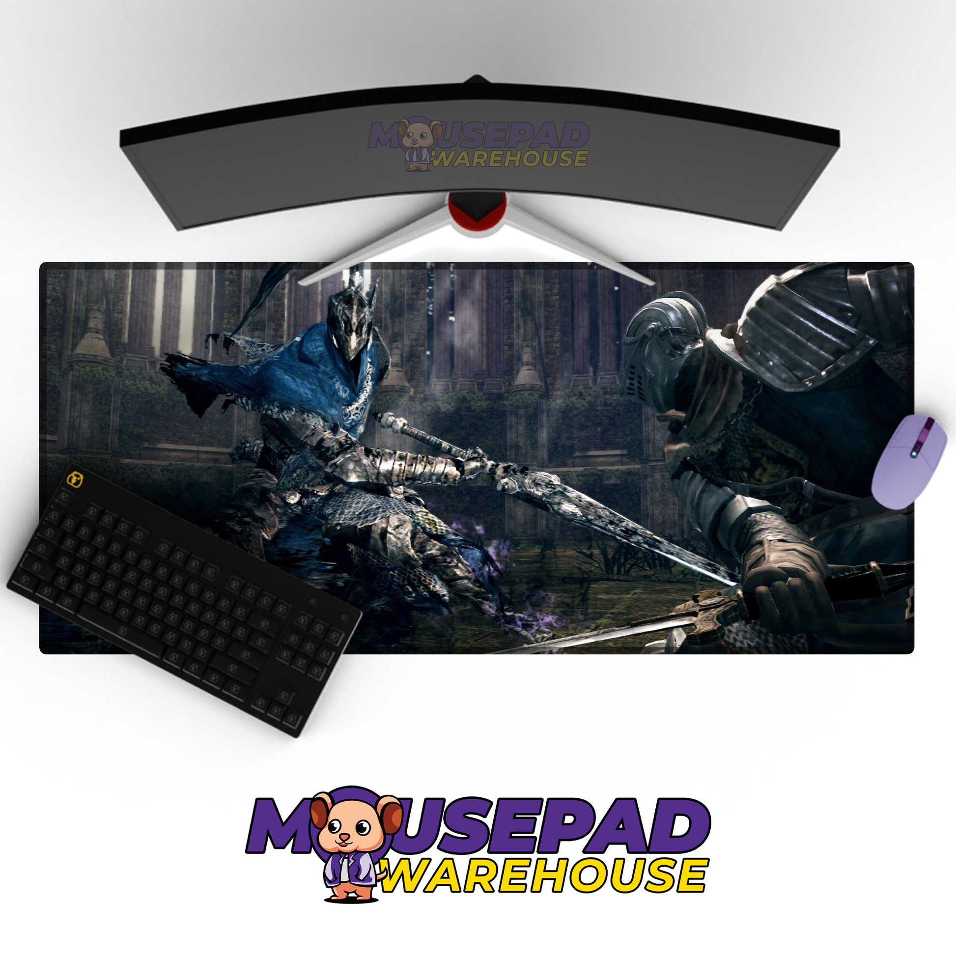 Dark Souls V10 Mousepad Mockup