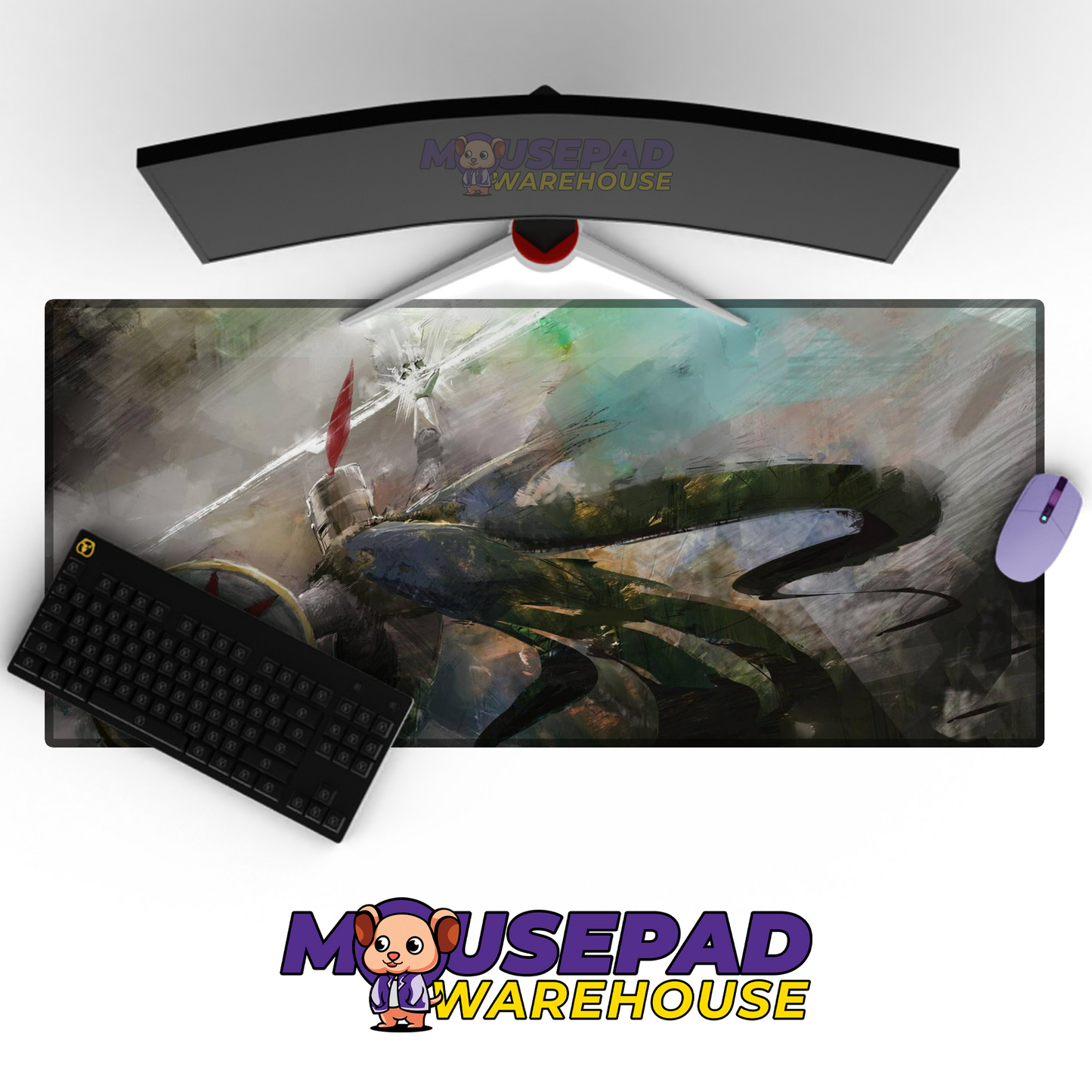 Dark Souls V13 Mousepad Mockup