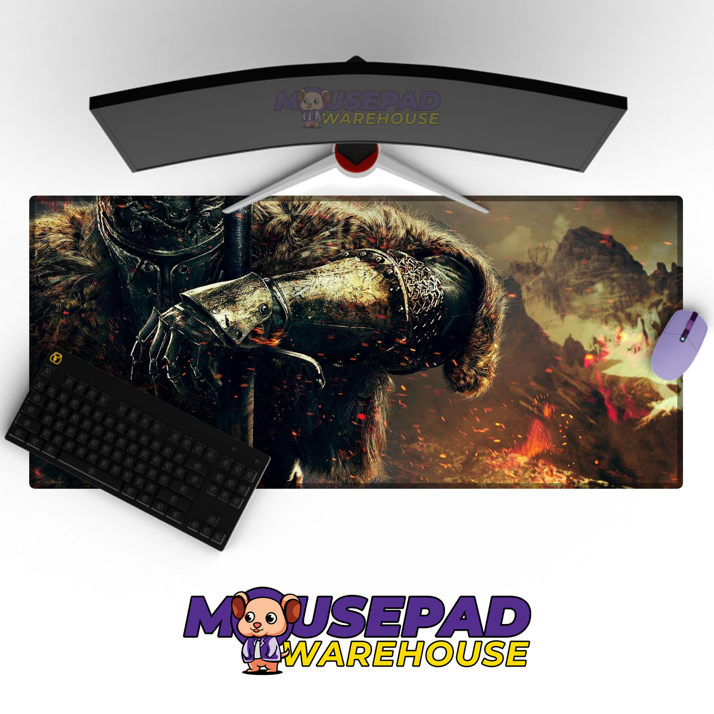Dark Souls V18 Mousepad Mockup