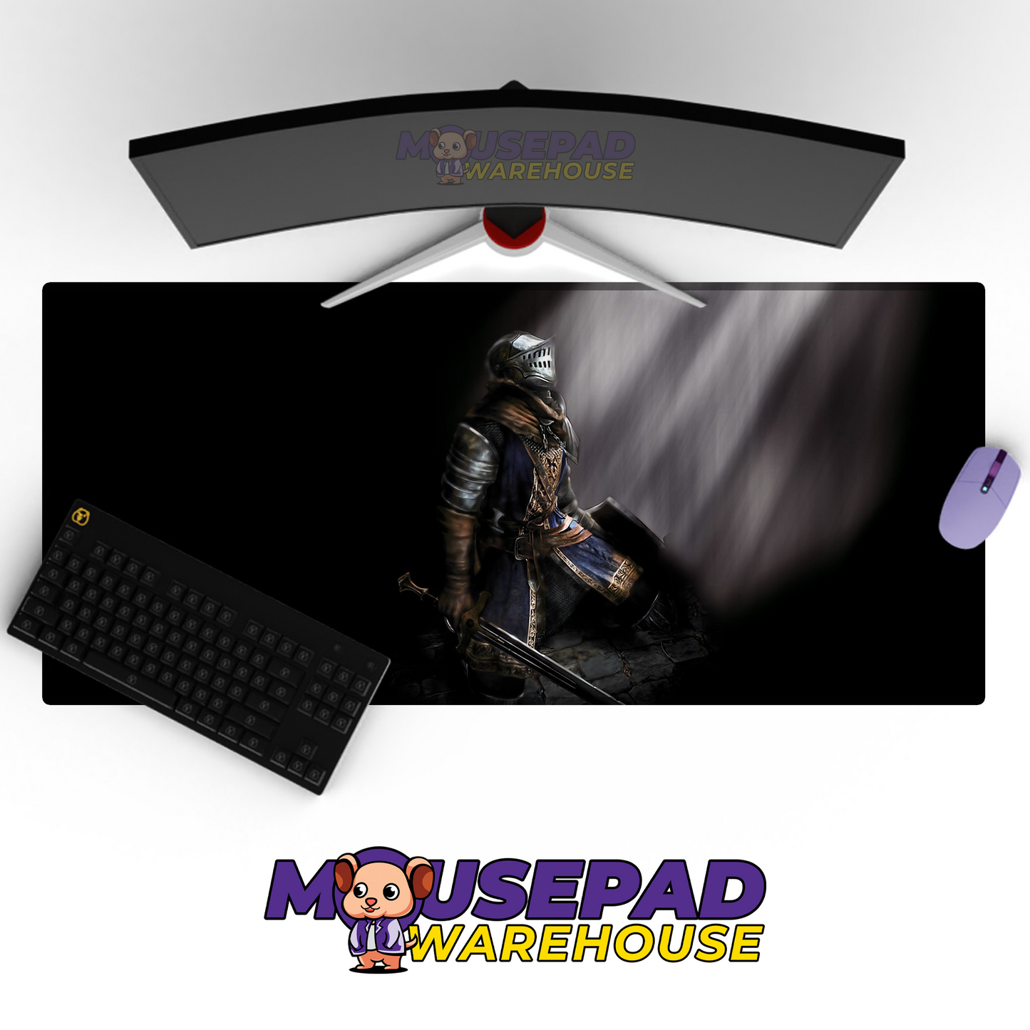 Dark Souls V19 Mousepad Mockup