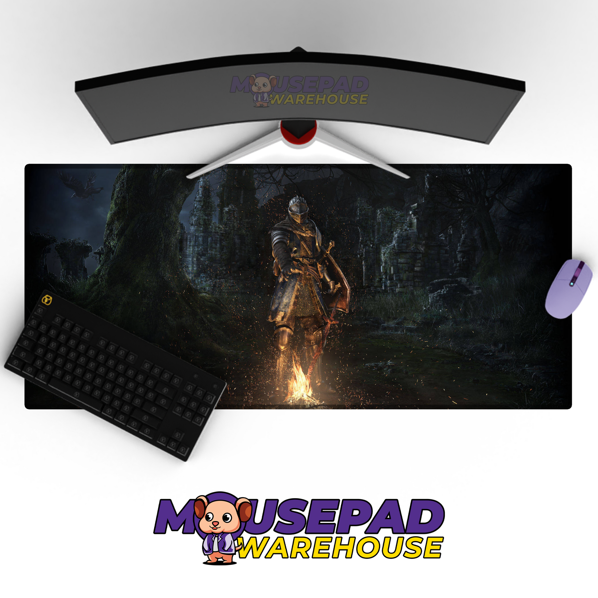Dark Souls V20 Mousepad Mockup