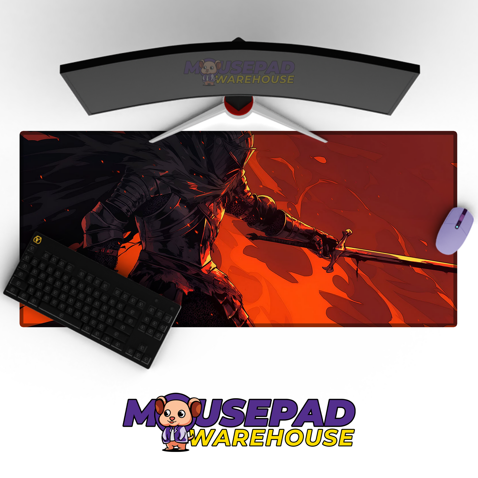 Dark Souls V22 Mousepad Mockup