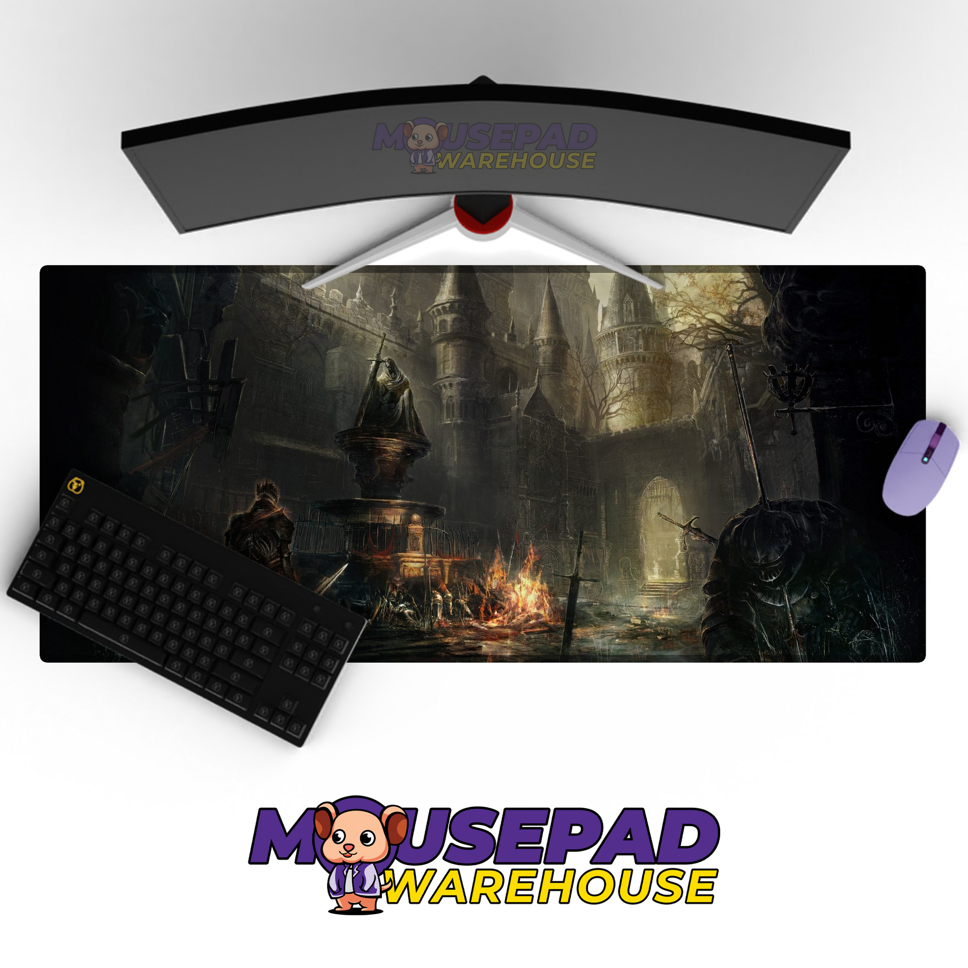 Dark Souls V24 Mousepad Mockup