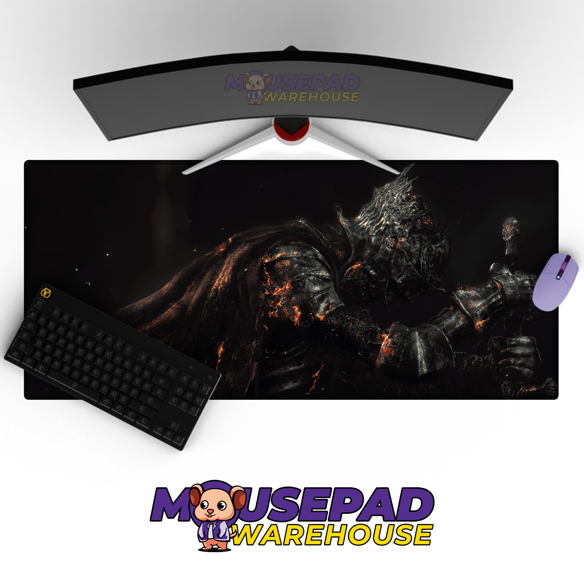 Dark Souls V29 Mousepad Mockup