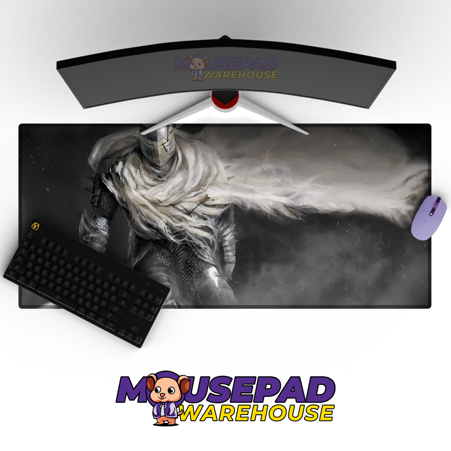 Dark Souls V2 Mousepad Mockup