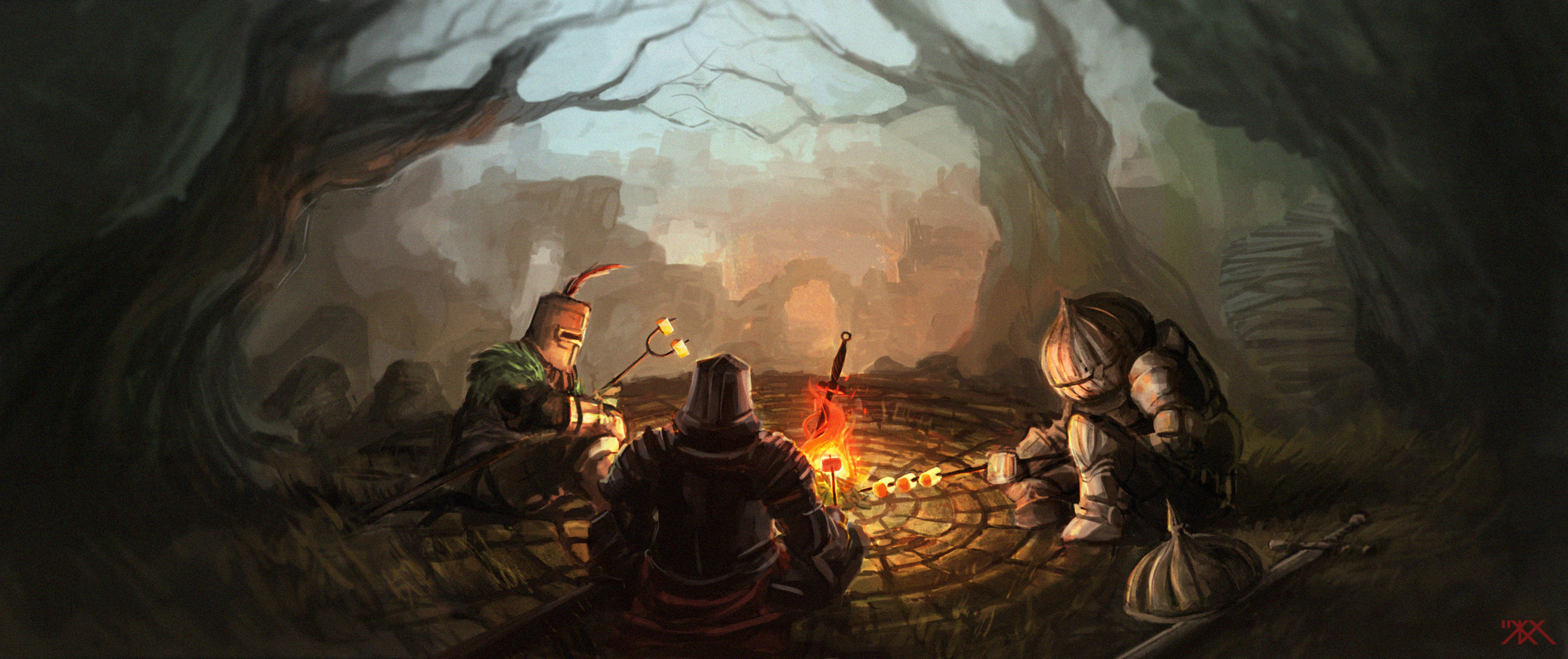 Dark Souls V32 Mousepad
