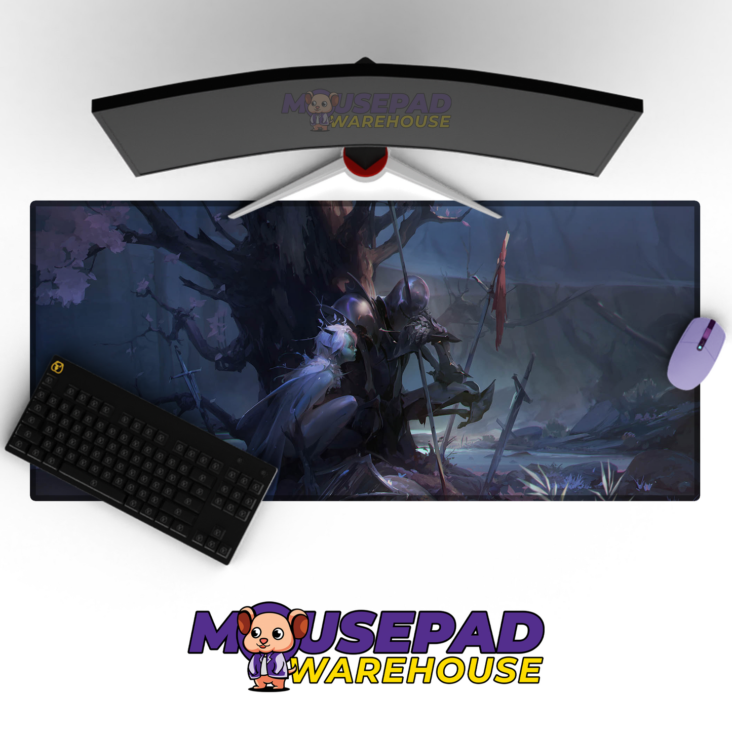 Dark Souls V34 Mousepad Mockup