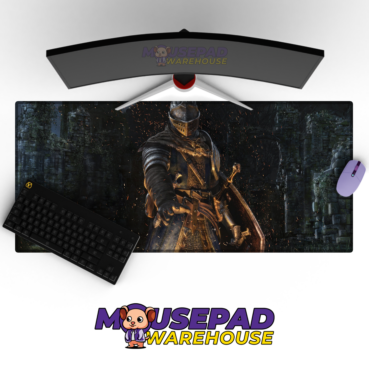 Dark Souls V37 Mousepad Mockup