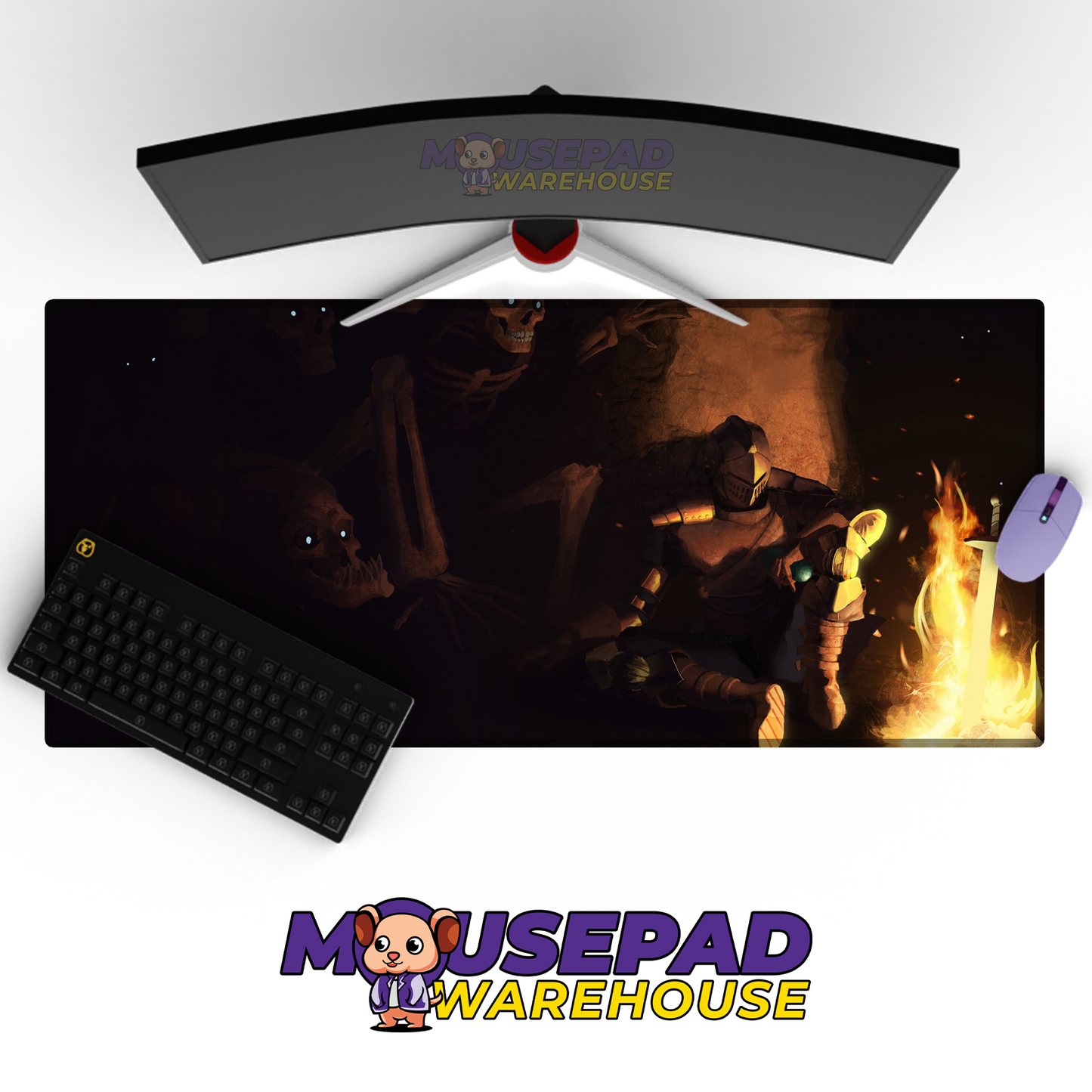 Dark Souls V3 Mousepad Mockup