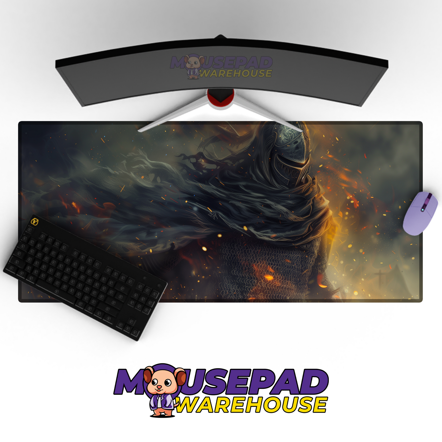 Dark Souls V5 Mousepad Mockup