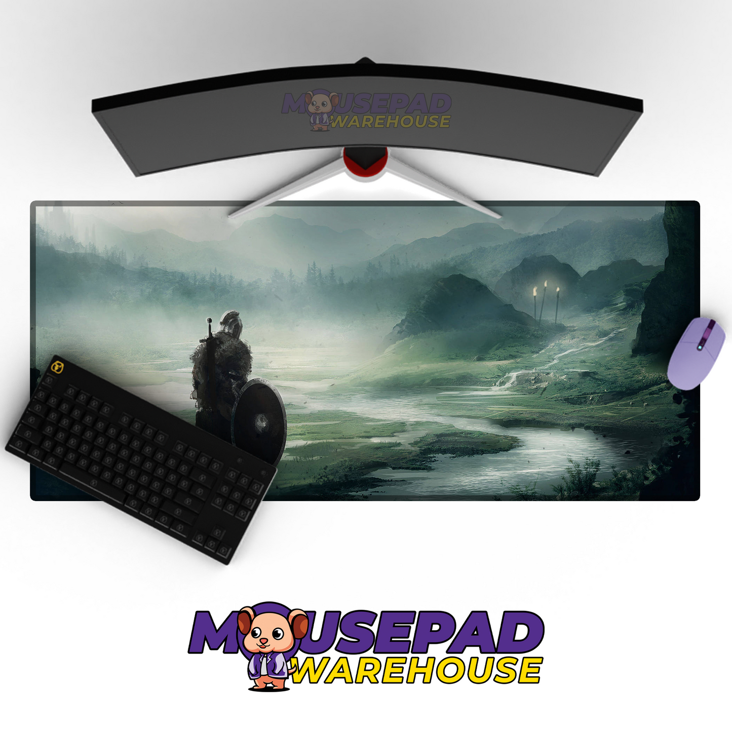 Dark Souls V9 Mousepad Mockup