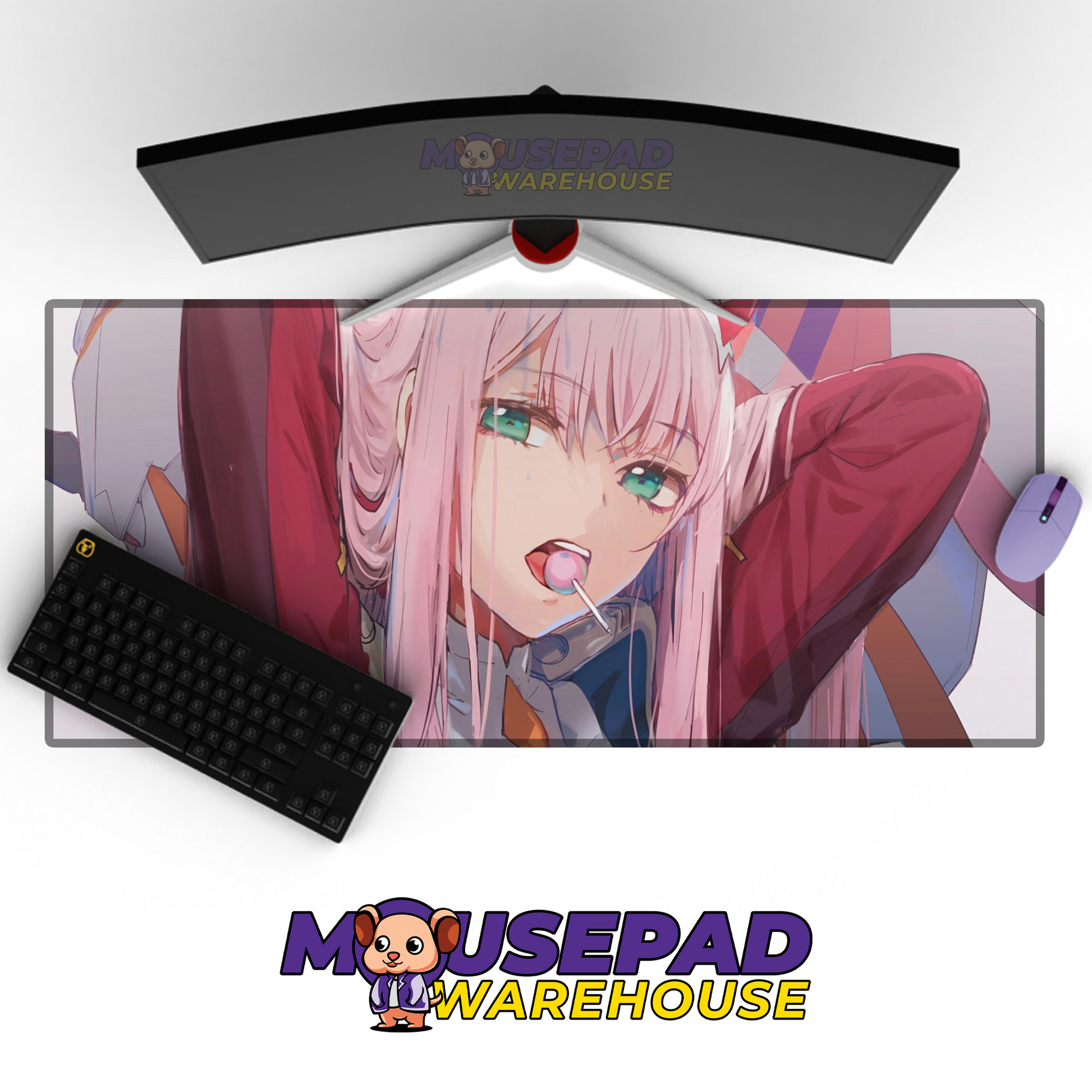 Darling in the Franxx V12 Mousepad Mockup