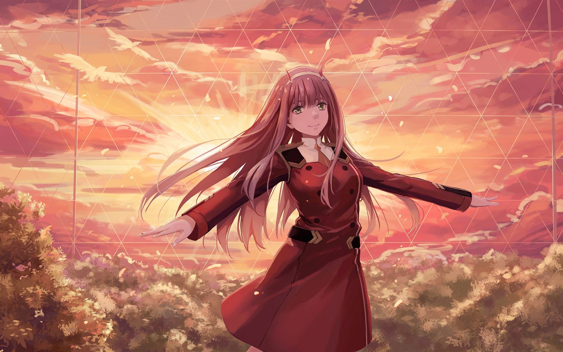 Darling in the Franxx V13 Mousepad