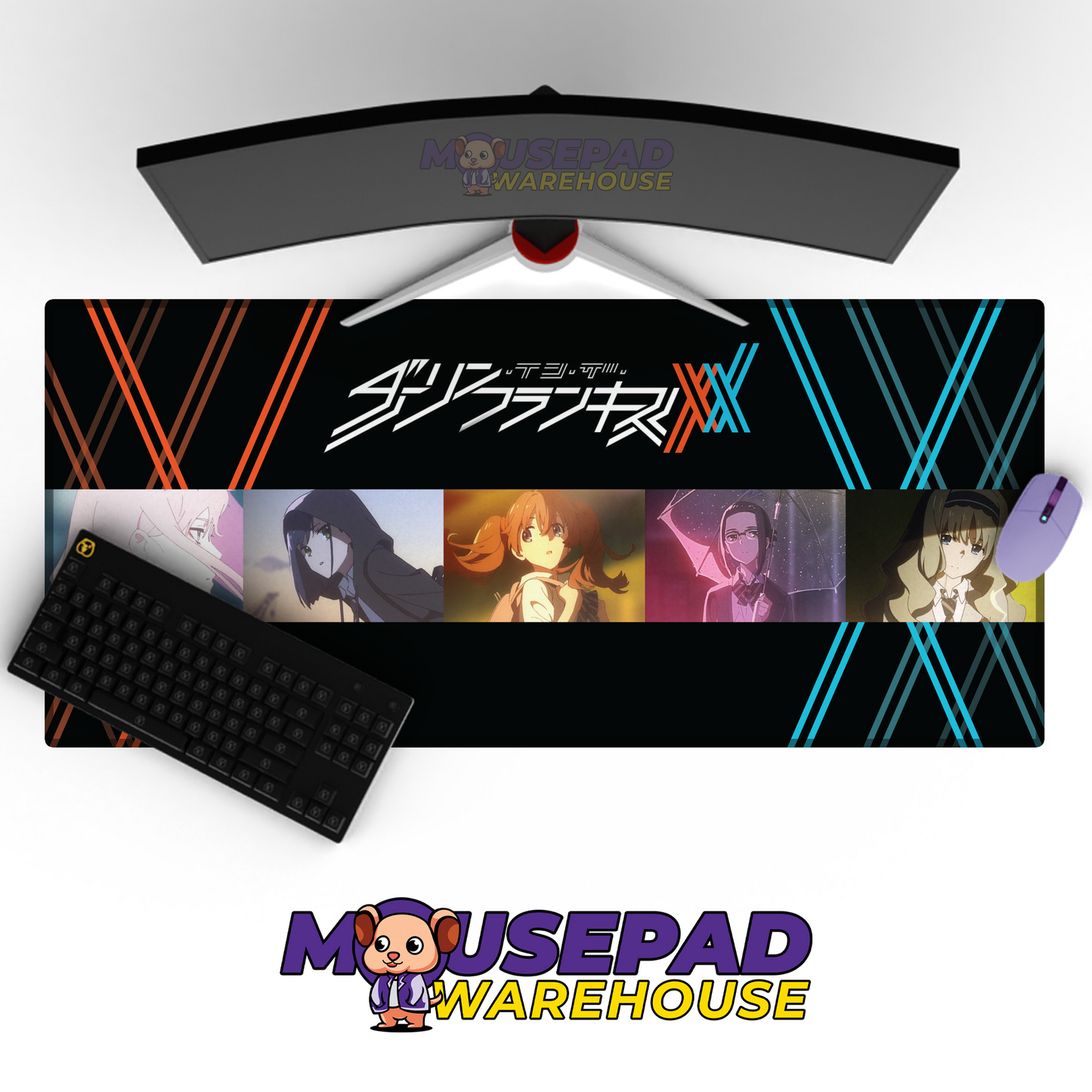 Darling in the Franxx V14 Mousepad Mockup