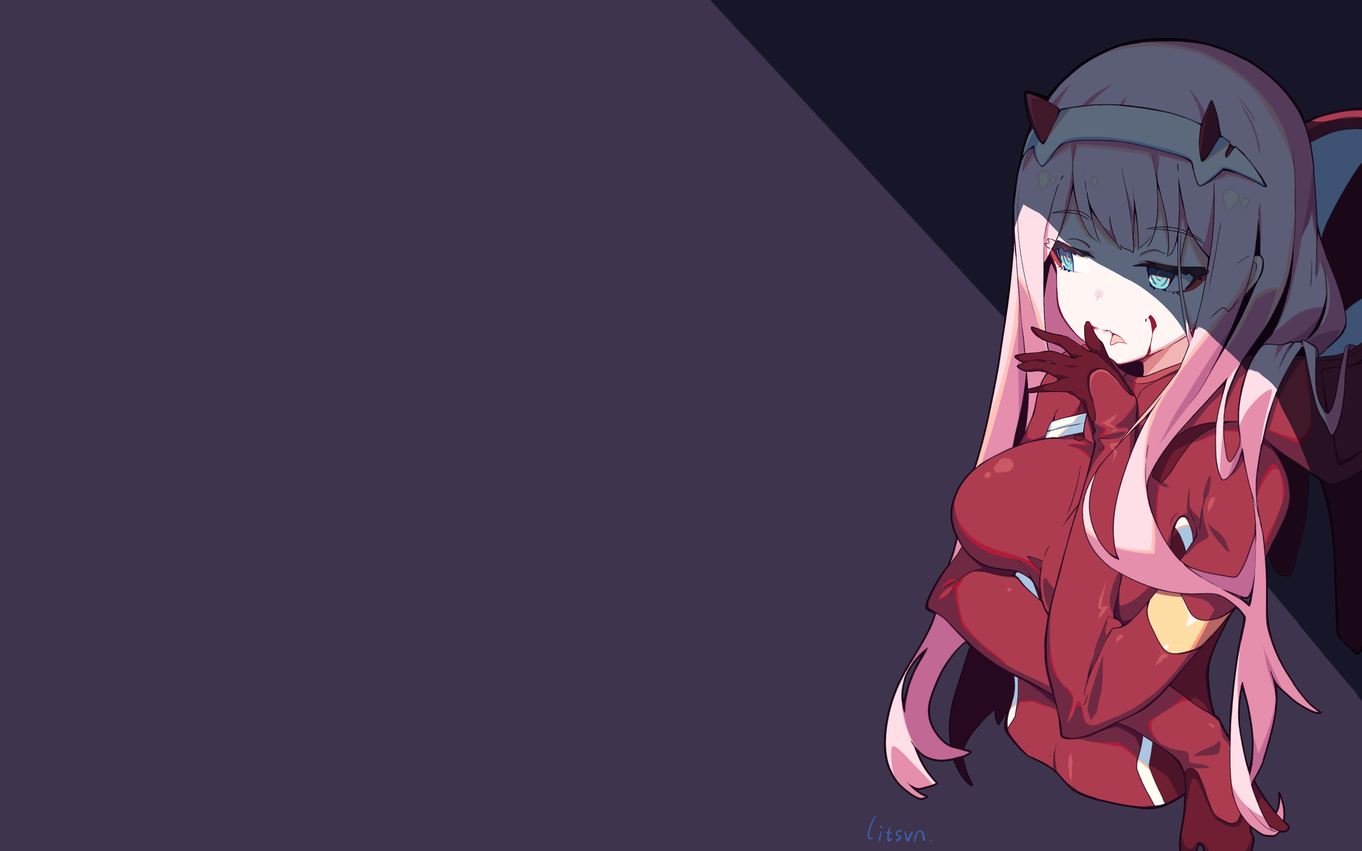 Darling in the Franxx V19 Mousepad