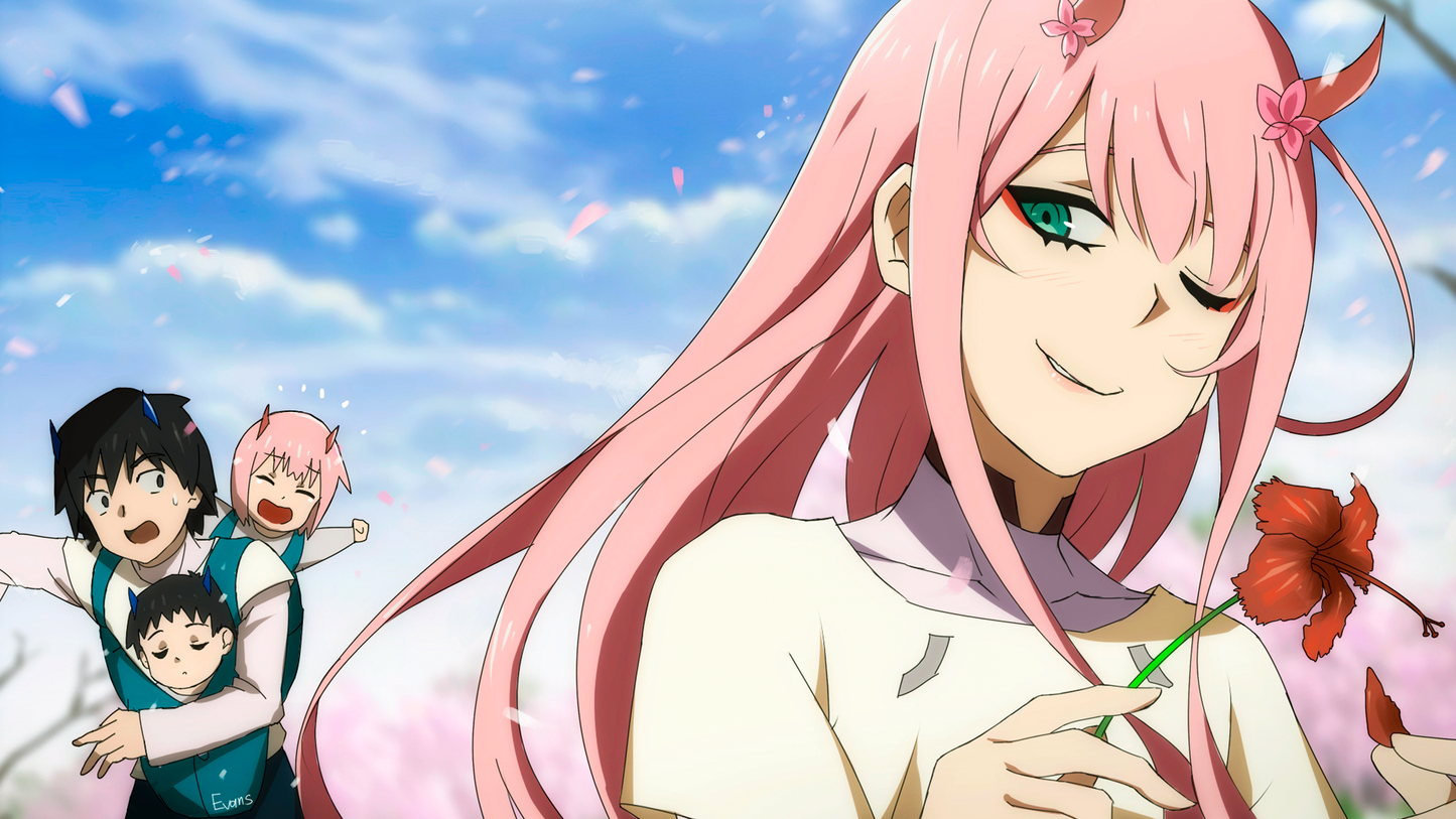 Darling in the Franxx V22 Mousepad
