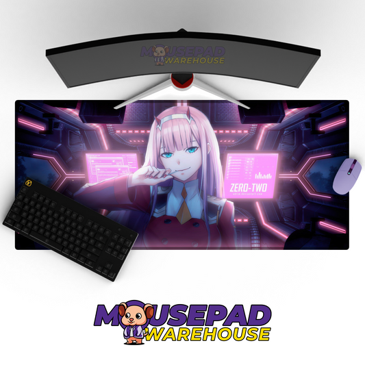 Darling in the Franxx V26 Mousepad Mockup