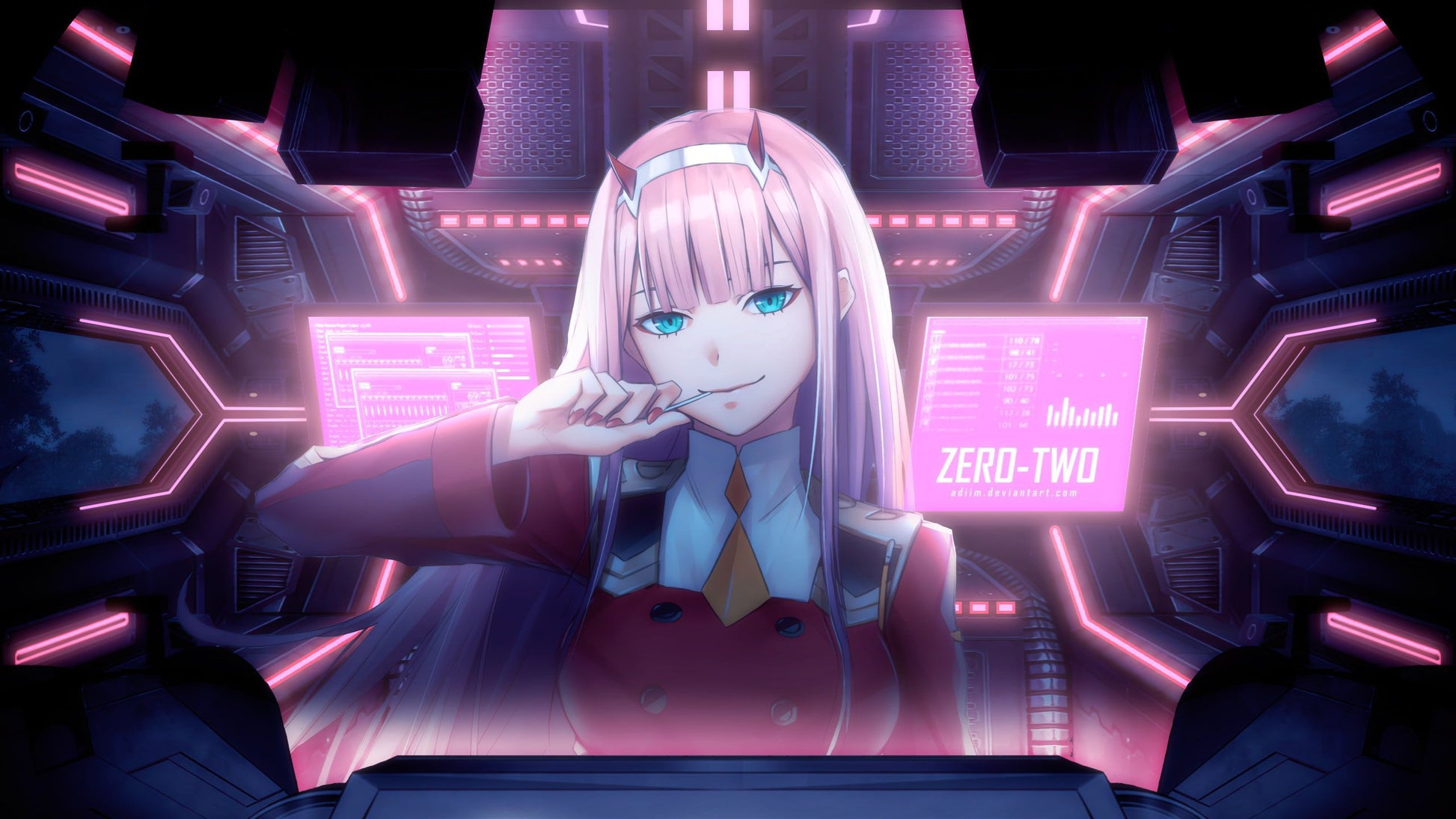 Darling in the Franxx V26 Mousepad