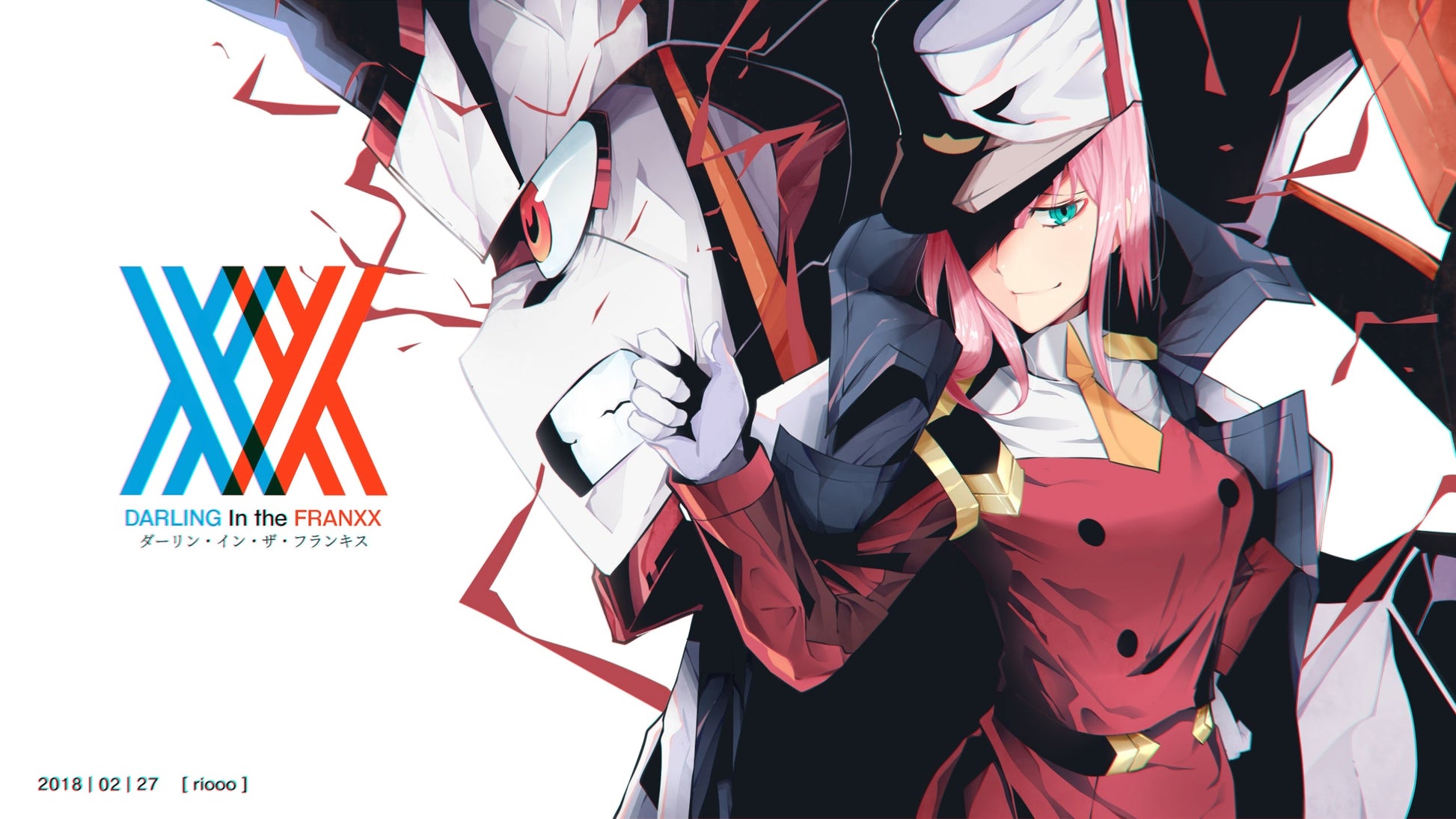 Darling in the Franxx V2 Mousepad