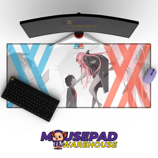 Darling in the Franxx V35 Mousepad Mockup