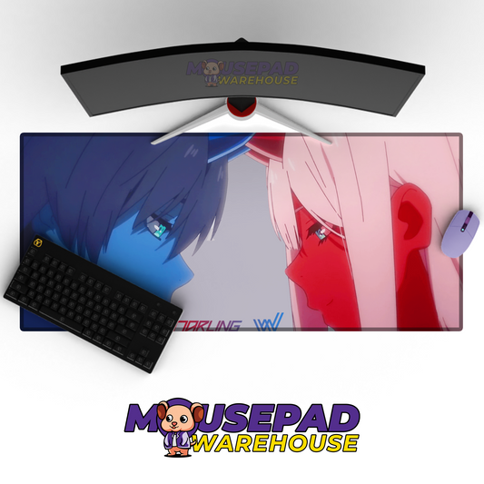 Darling in the Franxx V37 Mousepad Mockup