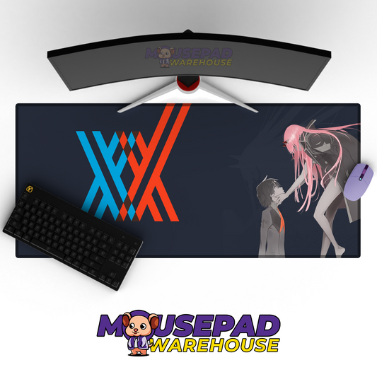 Darling in the Franxx V39 Mousepad Mockup