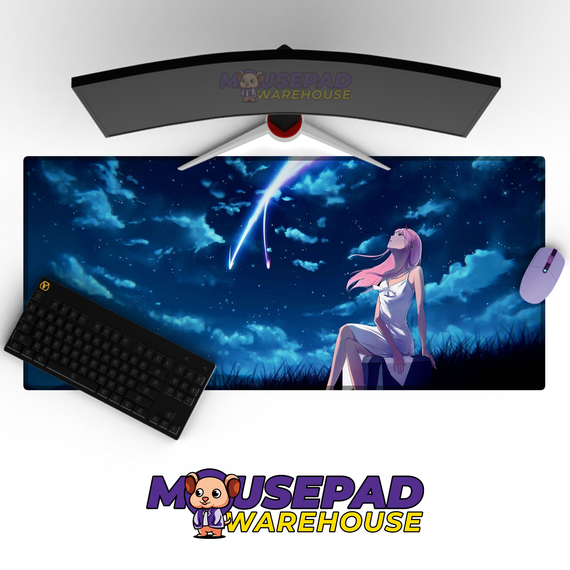 Darling in the Franxx V40 Mousepad Mockup
