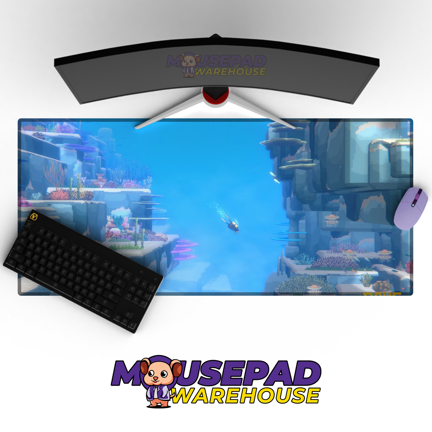 Dave the Diver V16 Mousepad Mockup