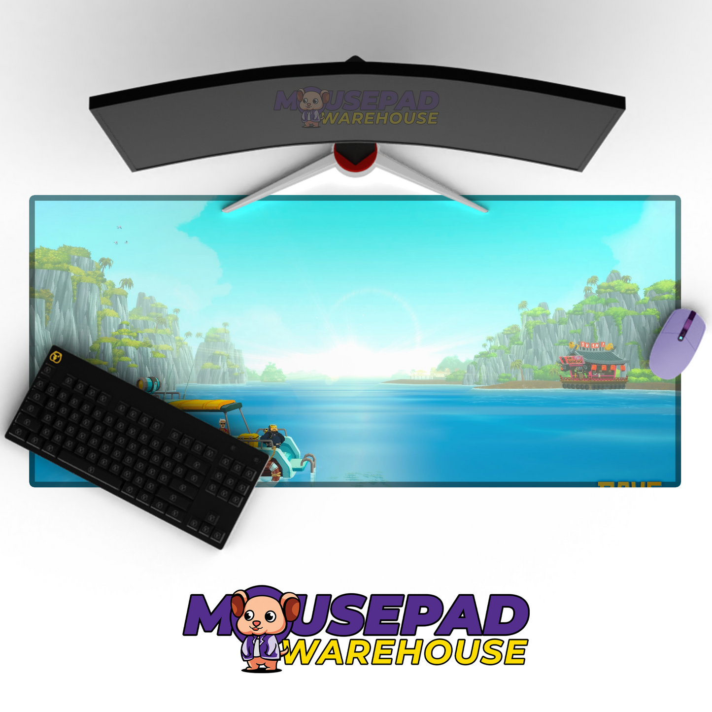 Dave the Diver V17 Mousepad Mockup