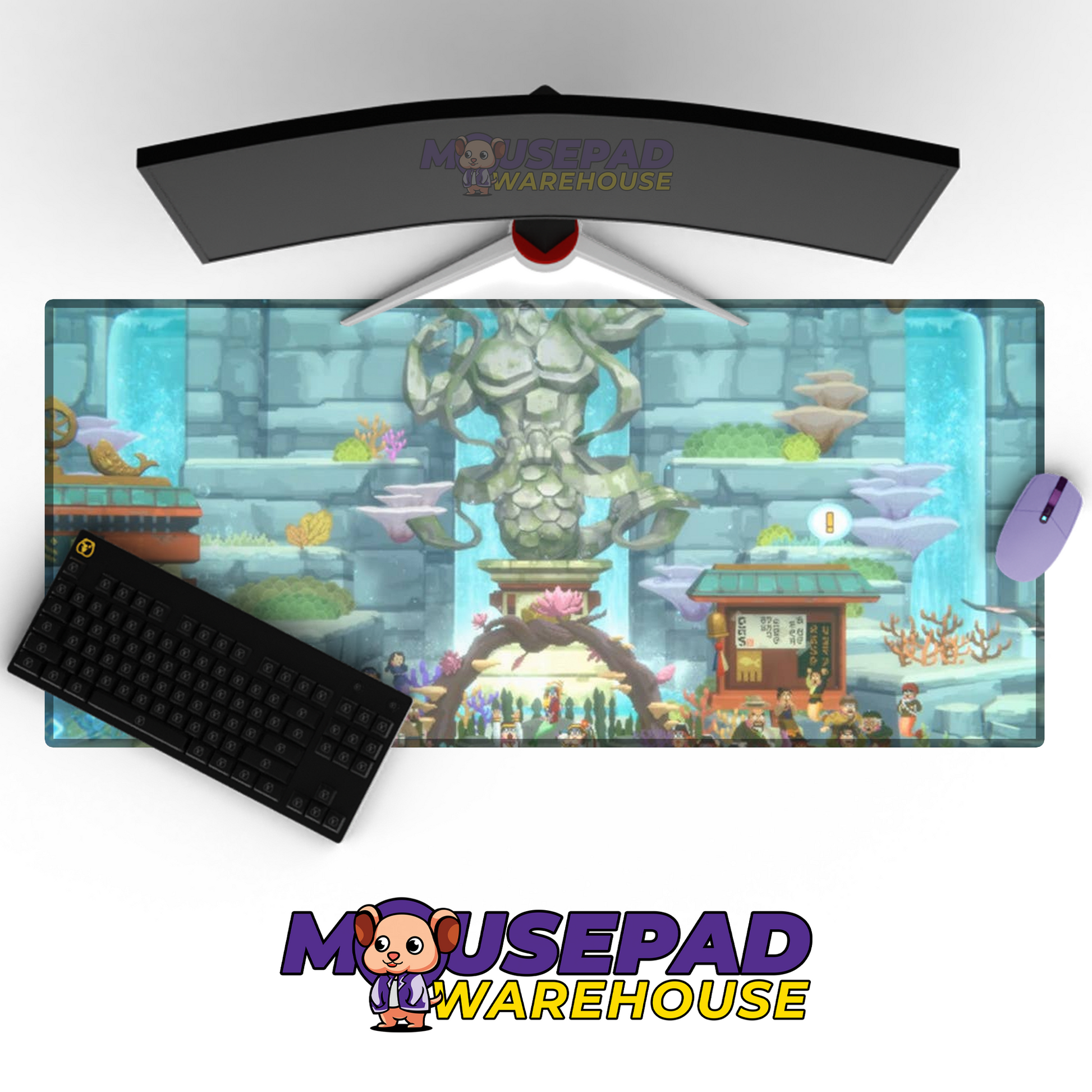 Dave the Diver V5 Mousepad Mockup