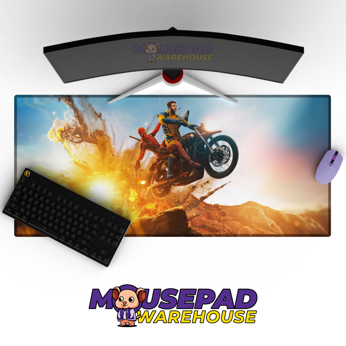 Deadpool V10 Mousepad Mockup