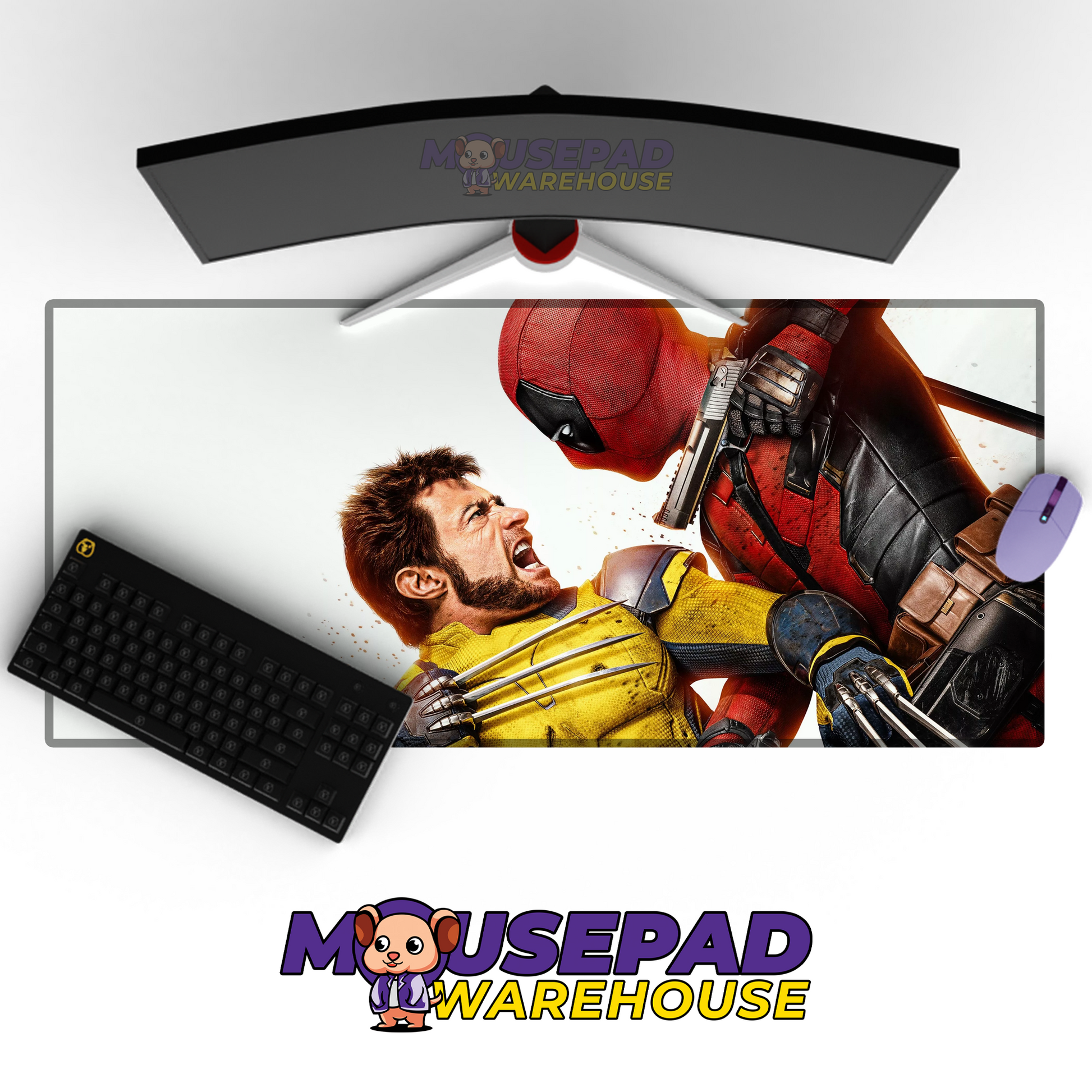 Deadpool V14 Mousepad Mockup