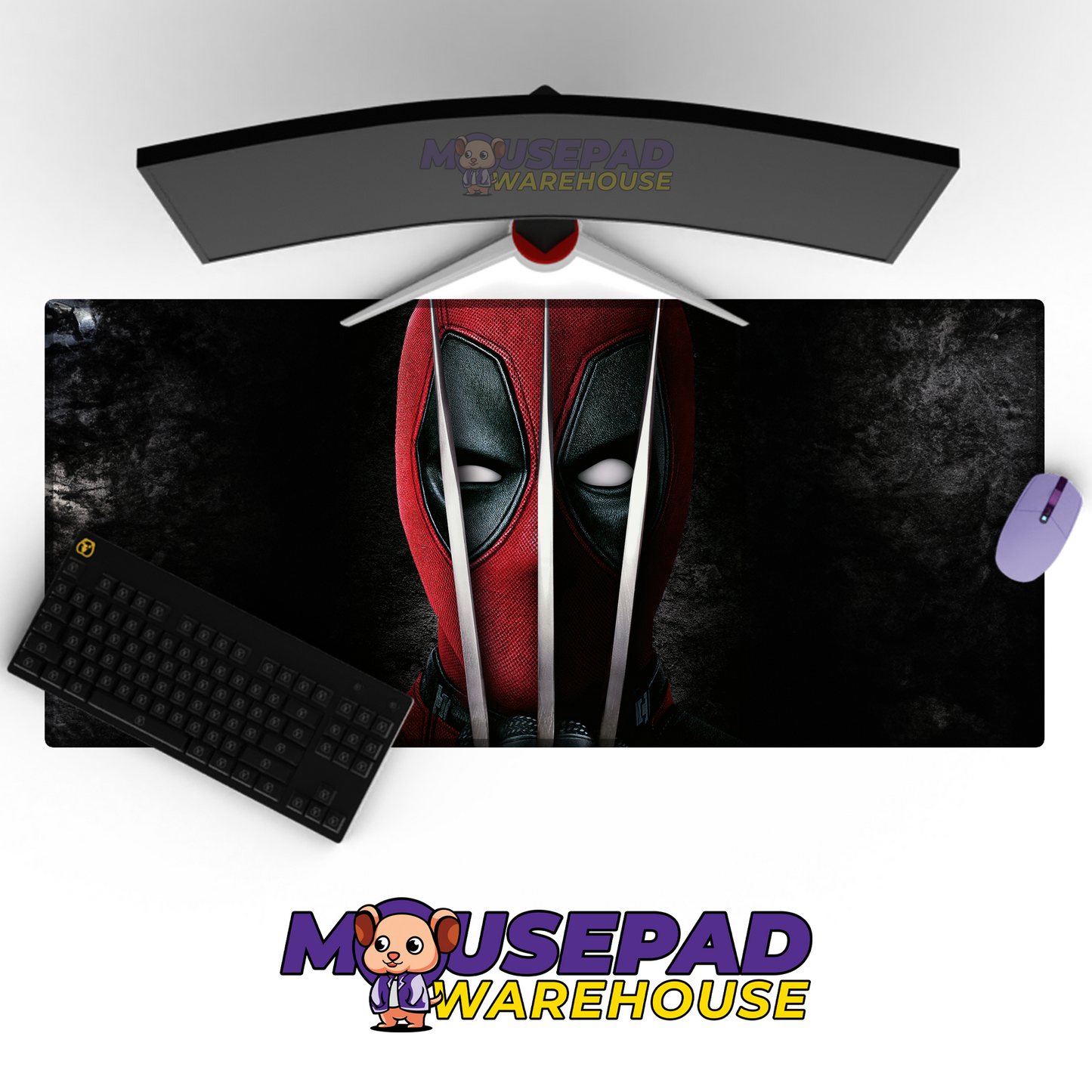 Deadpool V18 Mousepad Mockup