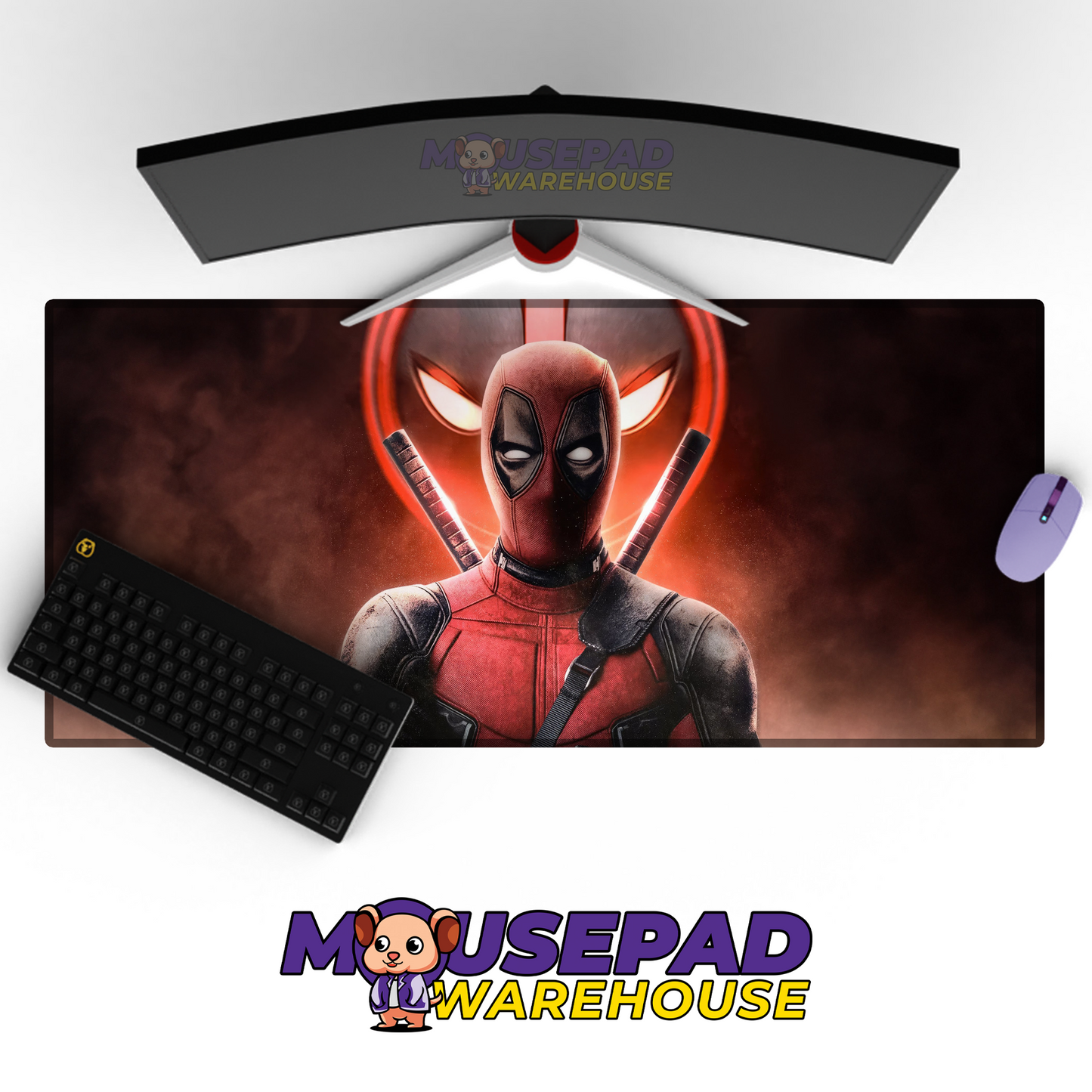 Deadpool V20 Mousepad Mockup