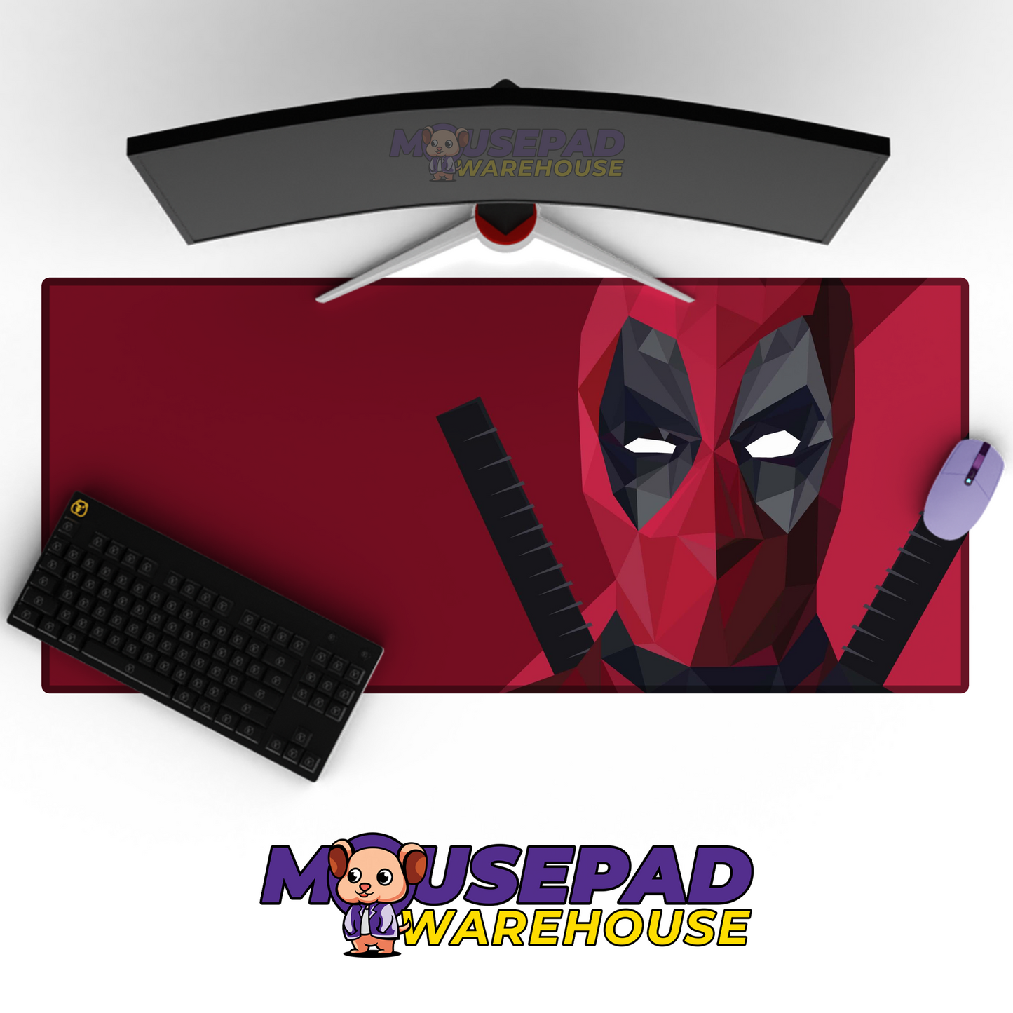 Deadpool V22 Mousepad Mockup