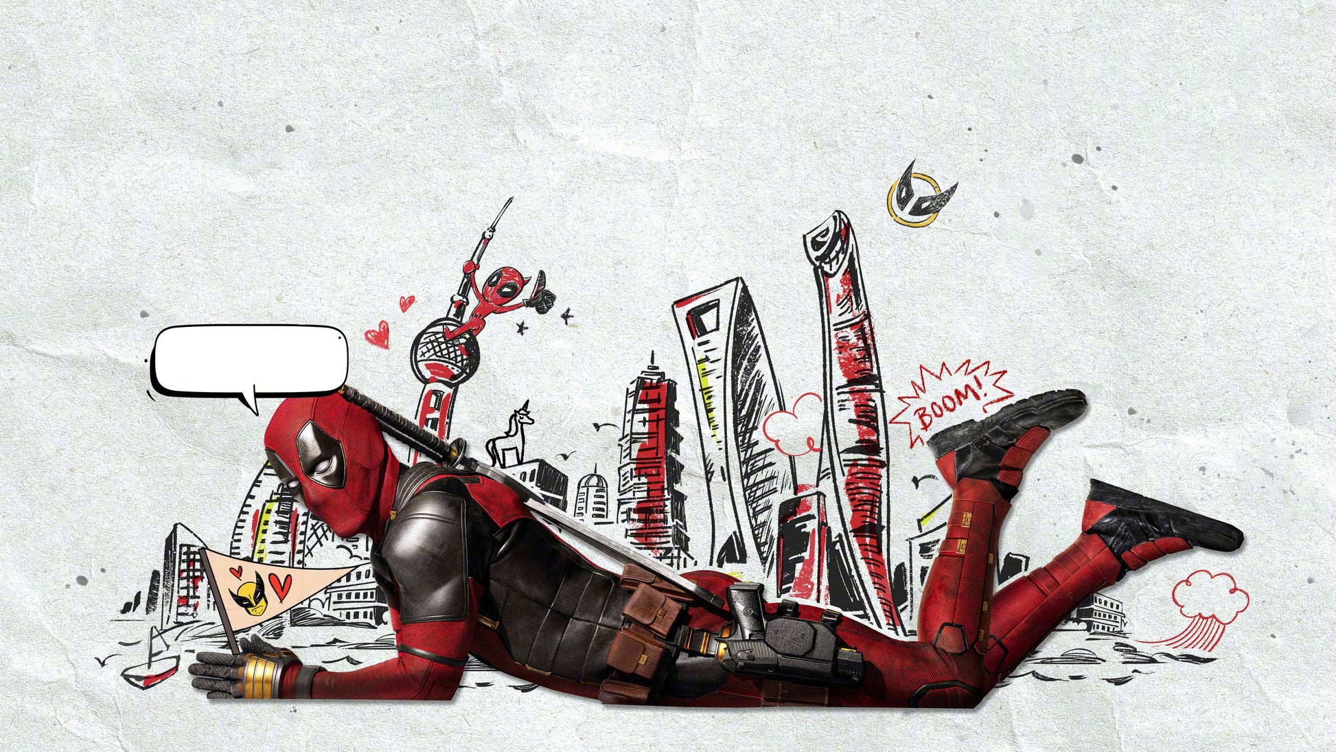 Deadpool V24 Mousepad