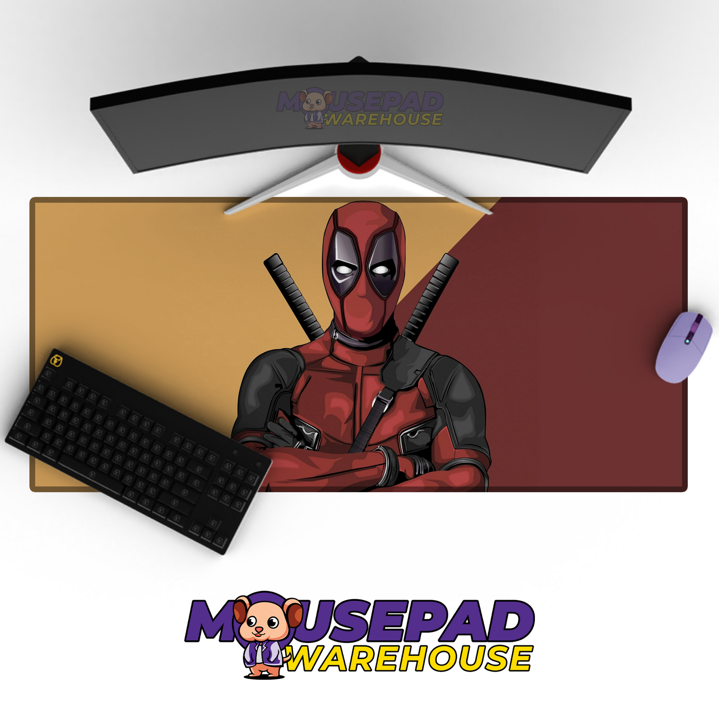 Deadpool V25 Mousepad Mockup