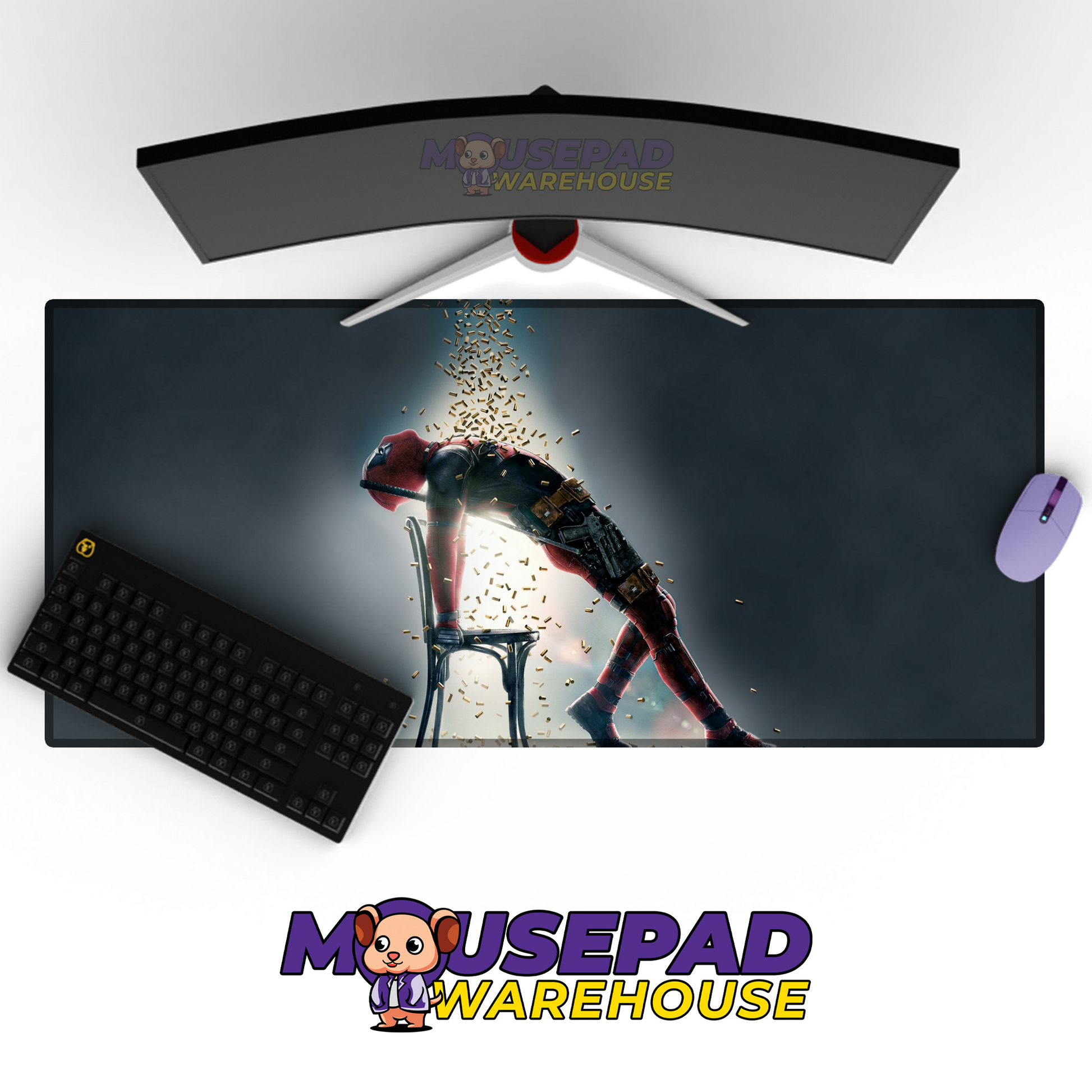 Deadpool V27 Mousepad Mockup