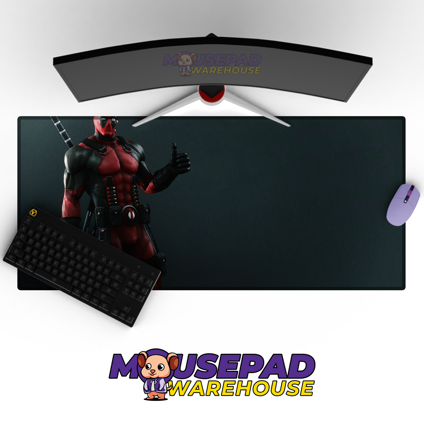 Deadpool V31 Mousepad Mockup