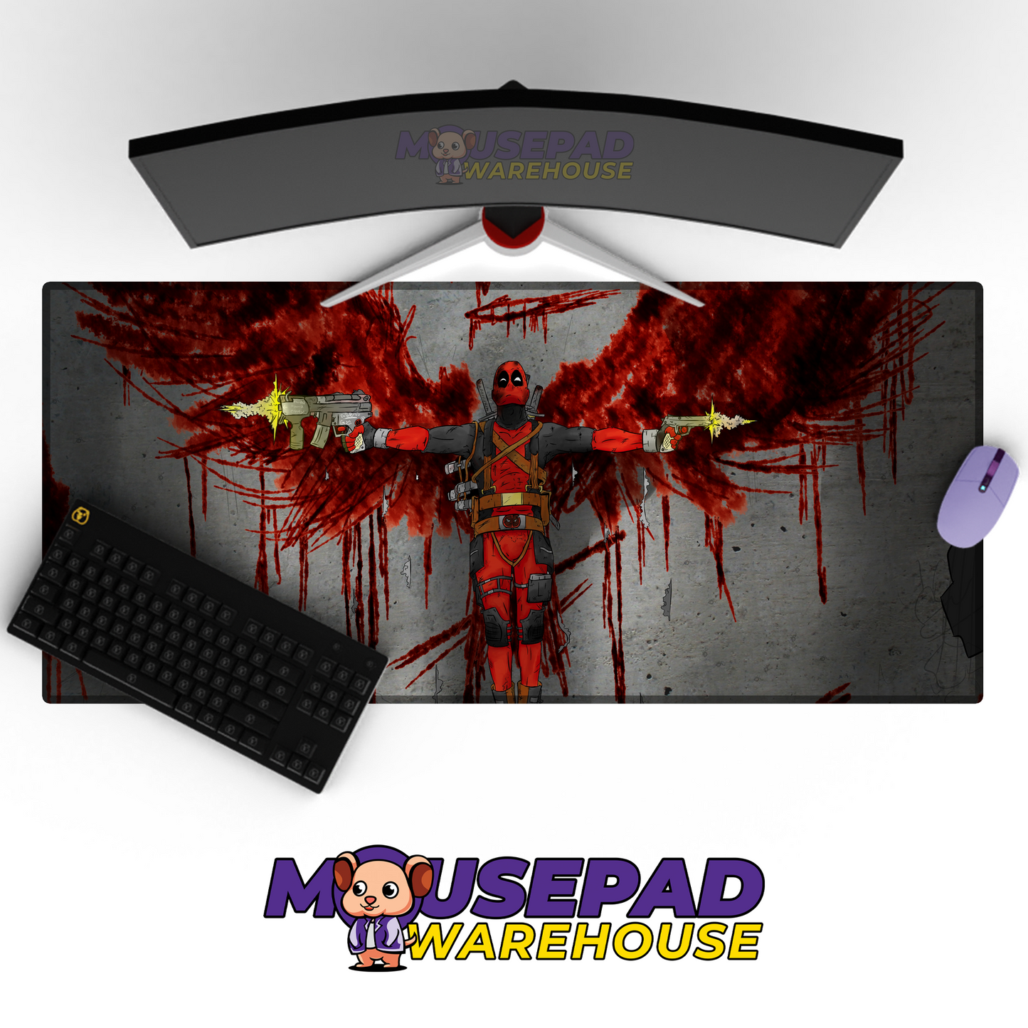 Deadpool V3 Mousepad Mockup