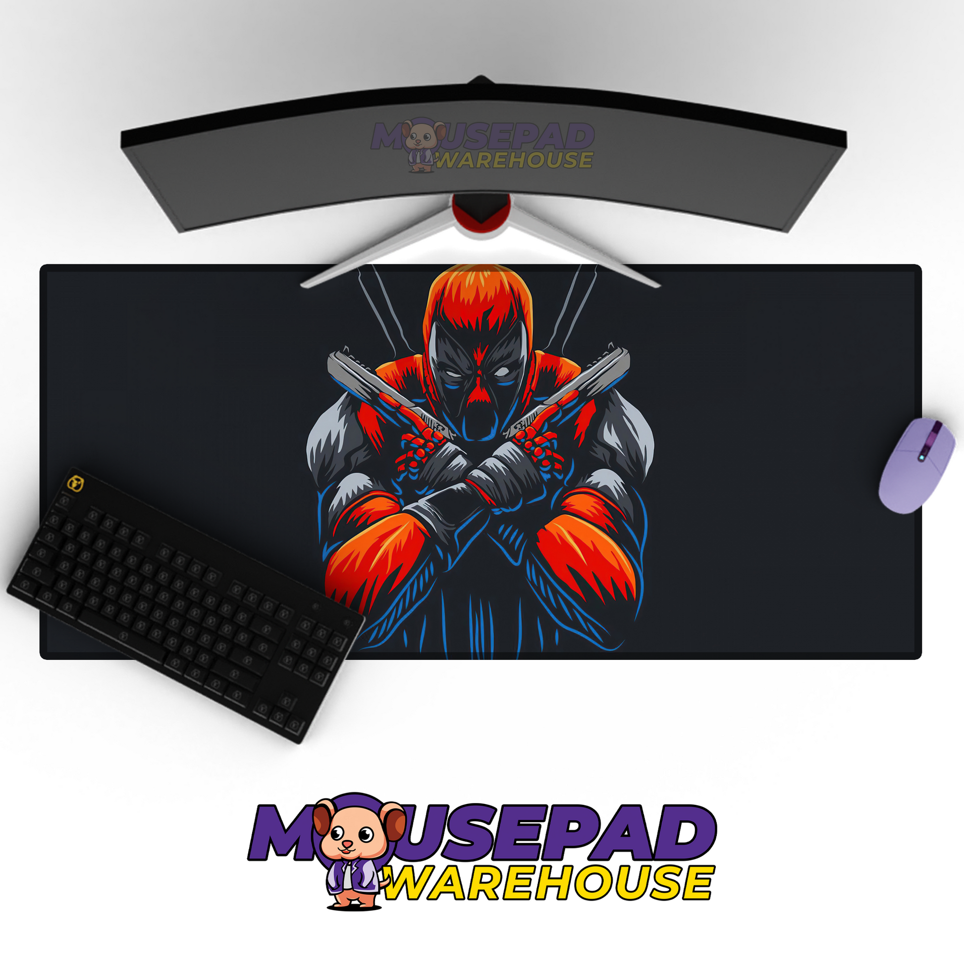 Deadpool V4 Mousepad Mockup