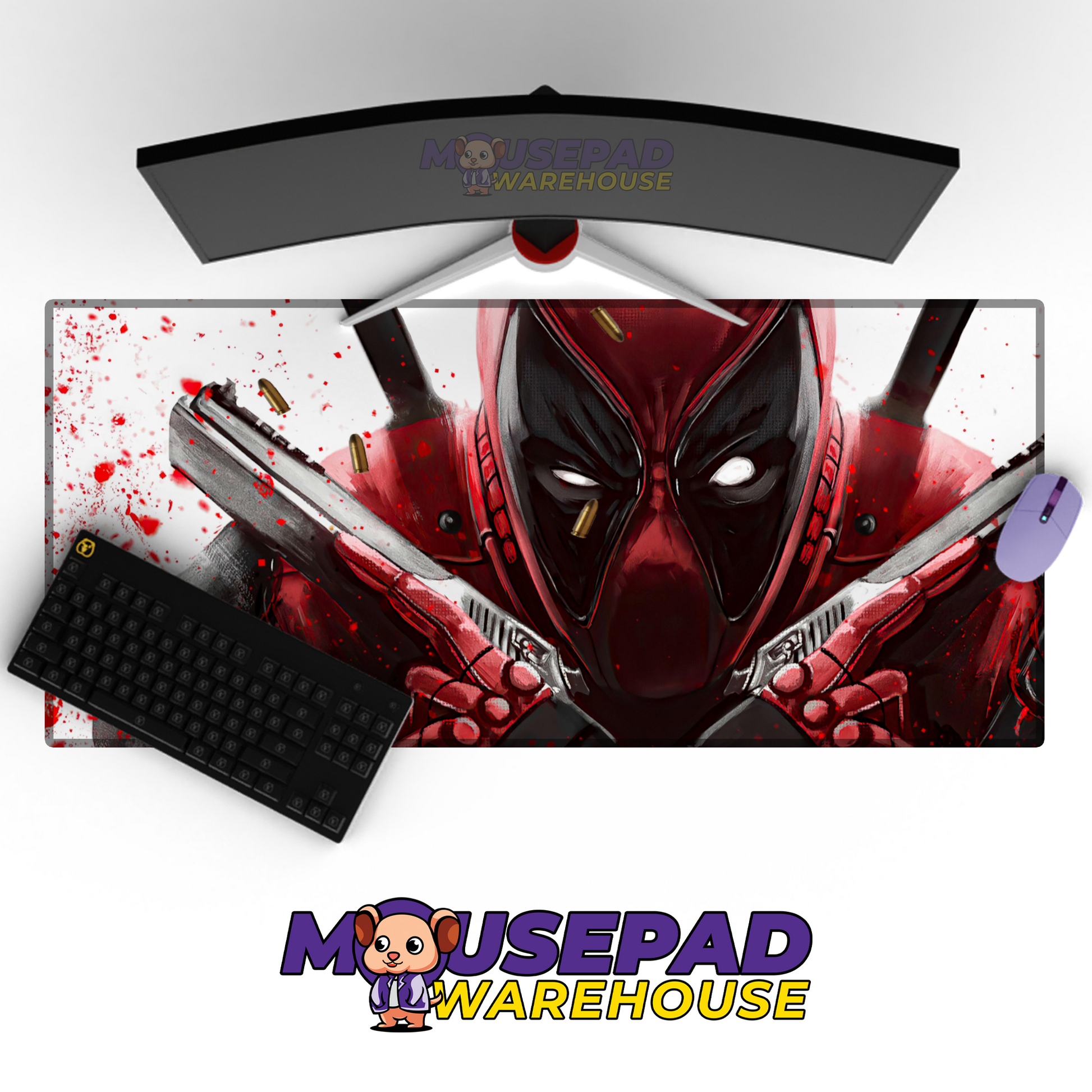 Deadpool V5 Mousepad Mockup